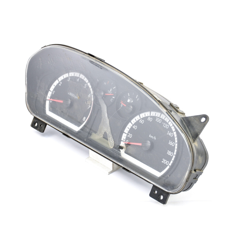 Ceas Bord / Instrument De Bord Chevrolet Aveo T250 2003-2011 1.2 Benzina Europa - Afisaj In Km Benzina 96652430
