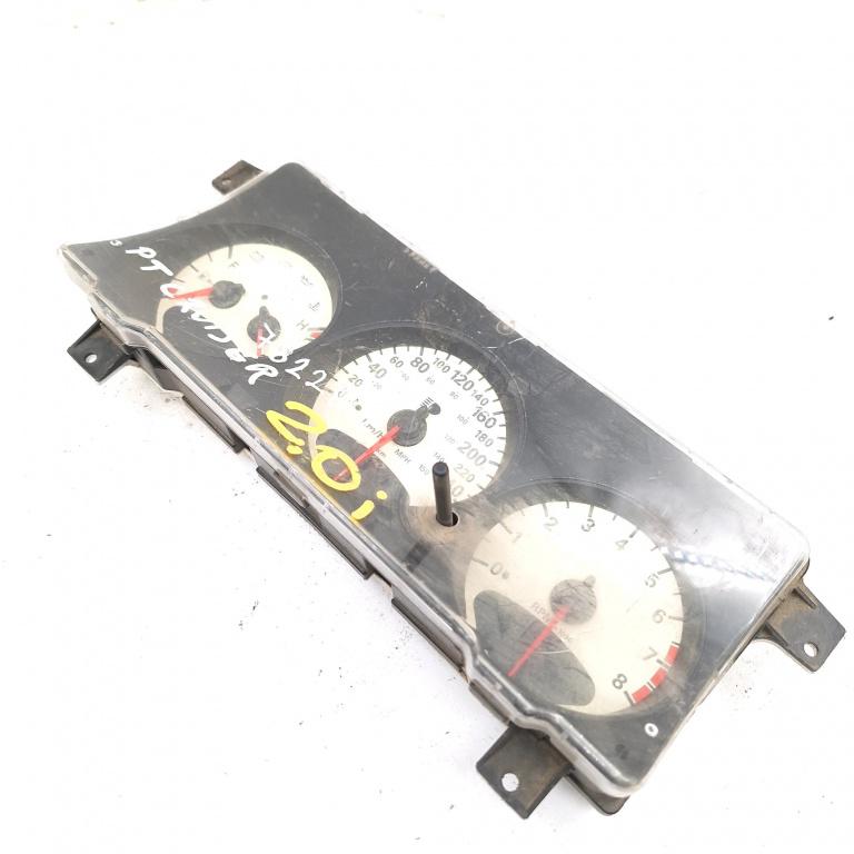 Ceas Bord / Instrument De Bord Chrysler Pt Cruiser (Pt) 2001-2010 2.0 Ecc Benzina Anglia - Afisaj Mile Si Km Benzina 04671535Aj, Cr0019002, 58994E Chrysler
