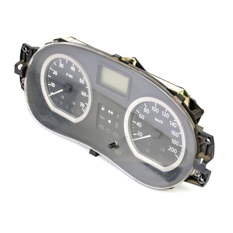 Ceas Bord / Instrument De Bord Dacia Logan (Ls) 2004-2012 1.5 Dci (Ls0J, Ls0Y) K9K 790 Motorina Europa - Afisaj In Km Motorina 216774992, 216720407
