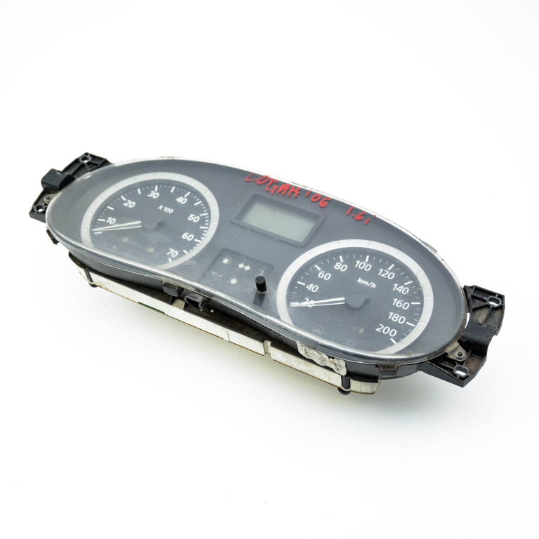 Ceas Bord / Instrument De Bord Dacia Logan (Ls) 2004-2012 Europa - Afisaj In Km P8200650539