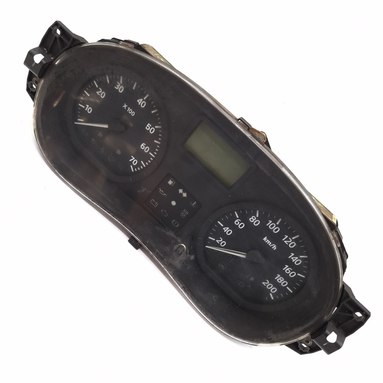 Ceas Bord / Instrument De Bord Dacia Logan (Ls) 2004-2012 1.4 Mpi Lpg (Ls0C) K7J 710 Benzina Europa - Afisaj In Km P8200377202, 281127621B, 28112762-1-B, 216775001, 21677500-1