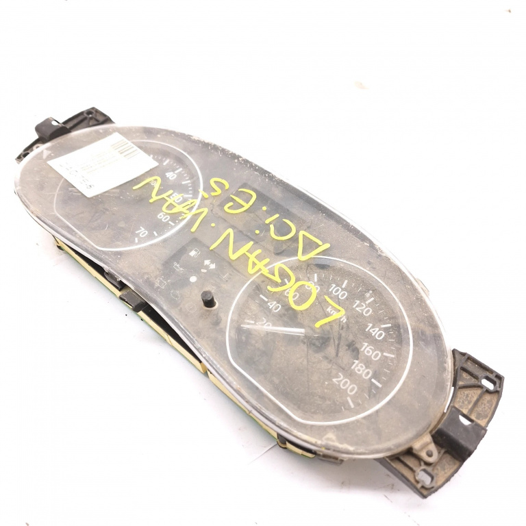Ceas Bord / Instrument De Bord Dacia Sandero 1 2008-2012 1.5 Dci K9K 796 Motorina Europa - Afisaj In Km Motorina P248104354R, 216774992, 1836447, Te00221776