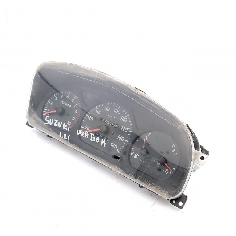 Ceas Bord / Instrument De Bord Europa - Afisaj In Km,benzina Suzuki WAGON R+ (EM) 1997 - 2000 Benzina 341007FC, 3410175F21, SZ0954112, 34100-7FC, 34101-75F21, 0708530408272, SZ0943010