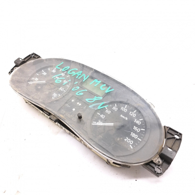 Ceas Bord / Instrument De Bord Europa - Afisaj In Km,benzina Dacia LOGAN (LS) 2004 - 2012 Benzina 8200377202A, P8200377202, DAC7E22, 8200377202-A, TE0162790Y, 216720407, 216775001