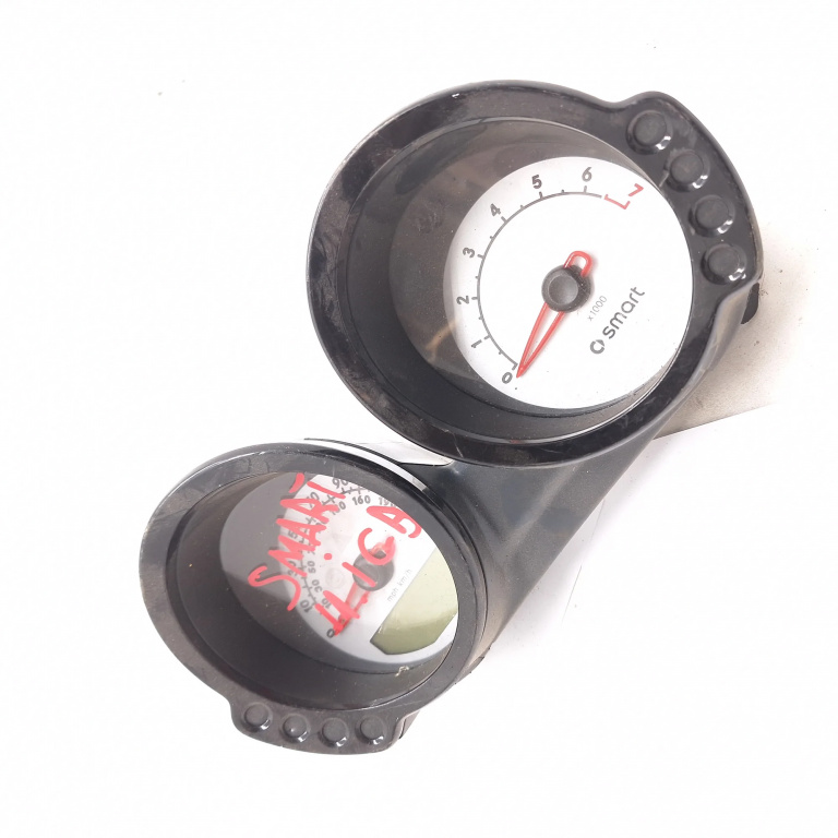 Ceas Bord / Instrument De Bord Europa - Afisaj In Km,benzina Smart FORFOUR (454) 2004 - 2006 Benzina A4545404411, T102796003, T7960030123673, PMN902300, 1041852