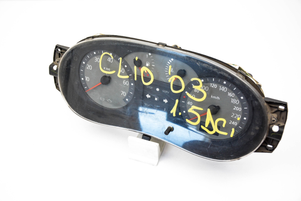 Ceas Bord / Instrument De Bord Europa - Afisaj In Km Renault CLIO 2 / SYMBOL 1 1998 - 2008 8200366641