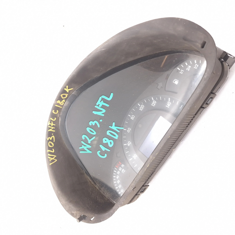 Ceas Bord / Instrument De Bord Europa - Afisaj In Km,benzina Mercedes-Benz C-CLASS (W203) 2000 - 2007 Benzina A2035407811, 110080183020, 87001411, 88311323