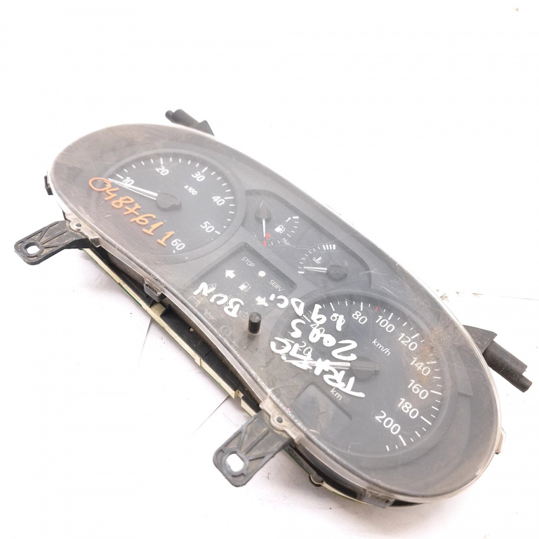 Ceas Bord / Instrument De Bord Europa - Afisaj In Km,motorina Renault TRAFIC 2 2001 - 2014 Motorina 216501761, 216715708, NS00093917, P8200252449--A, 21671570-8, 216717632, NS7033049, 21671763, P8200252449A