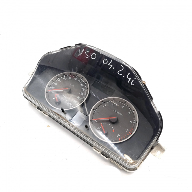 Ceas Bord / Instrument De Bord Europa - Afisaj In Km,benzina Volvo V50 (MW) 2004 - 2012 Benzina 30669182, 8602844, 069294970T, 069294-970T, 181900129, 0017245, SN02248
