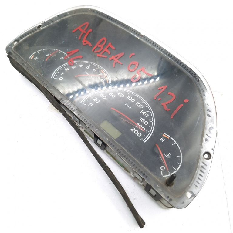 Ceas Bord / Instrument De Bord Europa - Afisaj In Km,benzina Fiat ALBEA (172, 178) 1996 - 2012 Benzina 46828993, 006063799939, 06063460170, 39N83N9F