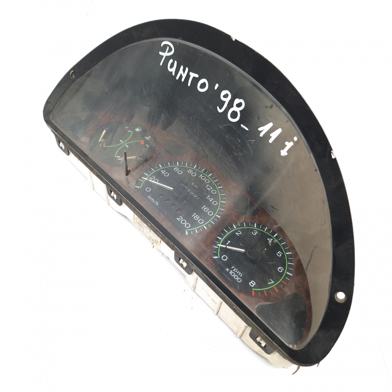 Ceas Bord / Instrument De Bord Europa - Afisaj In Km,benzina Fiat PUNTO (176) 1993 - 1999 Benzina 7753851, 7753351, FI0002007K000, FI0002001, 00206