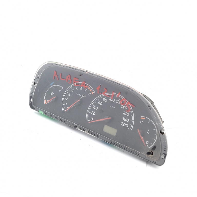 Ceas Bord / Instrument De Bord Fiat Albea (172, 178) 1996-2012 1.2 178 B5.000 Benzina Europa - Afisaj In Km Benzina 46828993