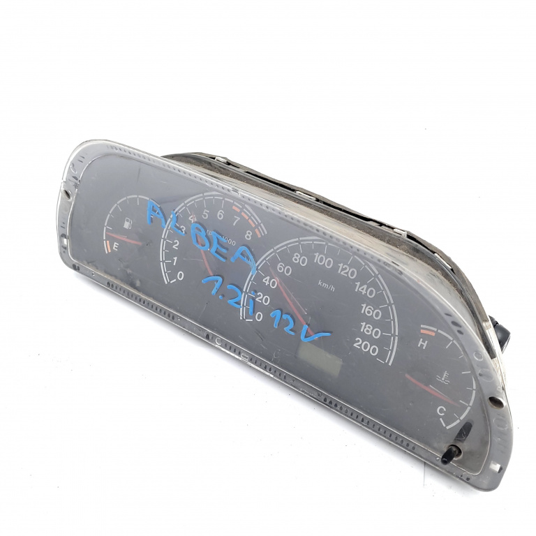 Ceas Bord / Instrument De Bord Fiat Albea (172, 178) 1996-2012 1.2 178 B5.000 Benzina Europa - Afisaj In Km Benzina 06063460170