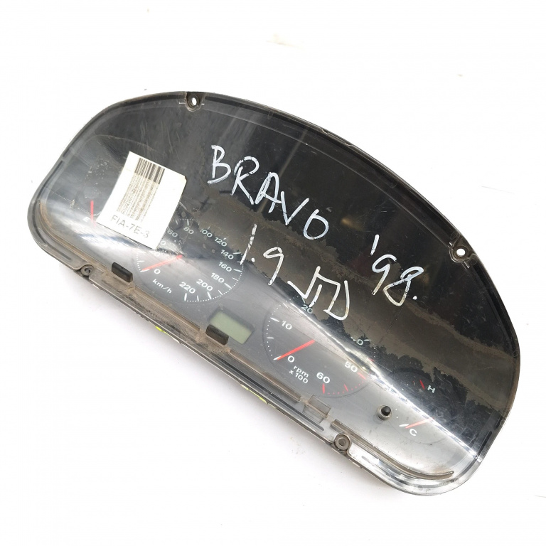 Ceas Bord / Instrument De Bord Fiat Bravo 1 (182) 1995-2001 1.9 Jtd 182 B9.000 Motorina Europa - Afisaj In Km Motorina 46769250, Fi0010103Koco, Fia7E3