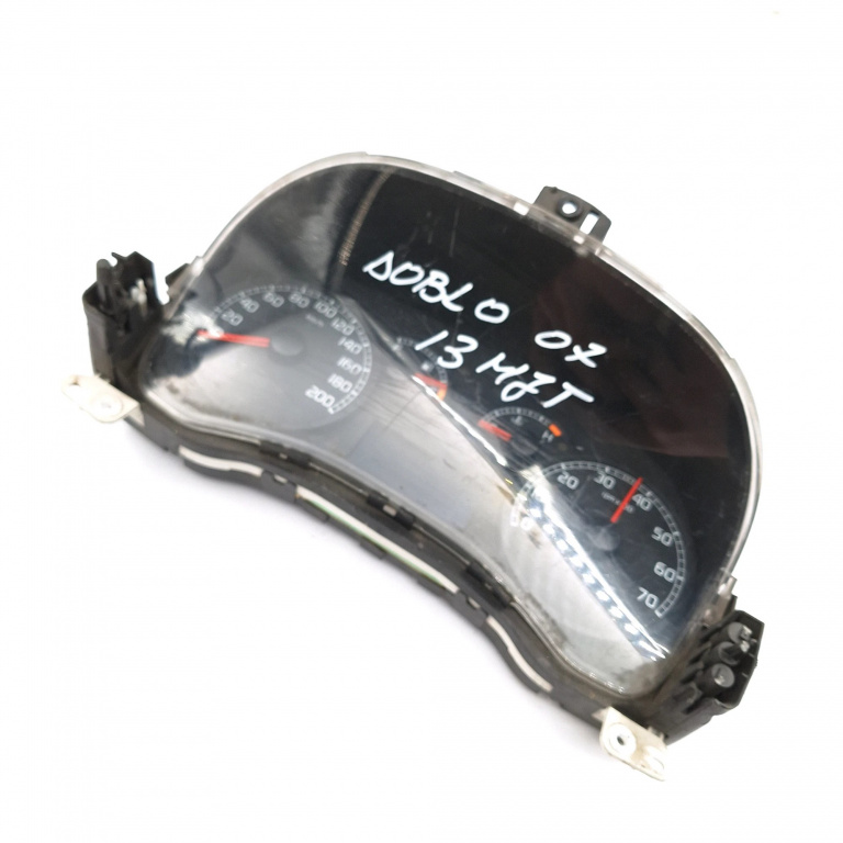 Ceas Bord / Instrument De Bord Fiat Doblo (223, 119) 2000-2009 1.3 Jtd 16V Multijet 223 A9.000 Motorina Europa - Afisaj In Km Motorina 555000460104