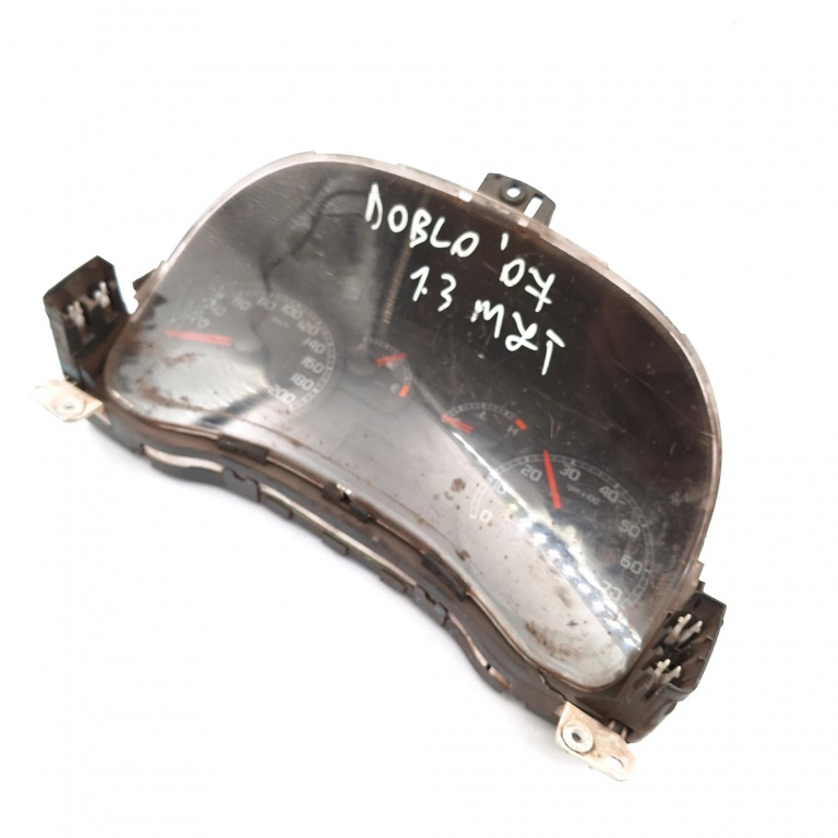 Ceas Bord / Instrument De Bord Fiat Doblo (223, 119) 2000-2009 1.3 Jtd 16V Multijet 223 A9.000 Motorina Europa - Afisaj In Km Motorina 51761692, 503001440100, 555000460104