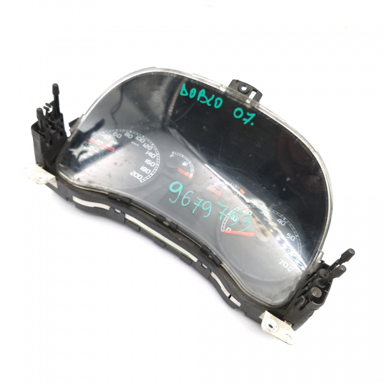 Ceas Bord / Instrument De Bord Fiat Doblo (223, 119) 2000-2009 1.3 D Multijet 199 A2.000 Motorina Europa - Afisaj In Km Motorina 55500046010, 555000460104
