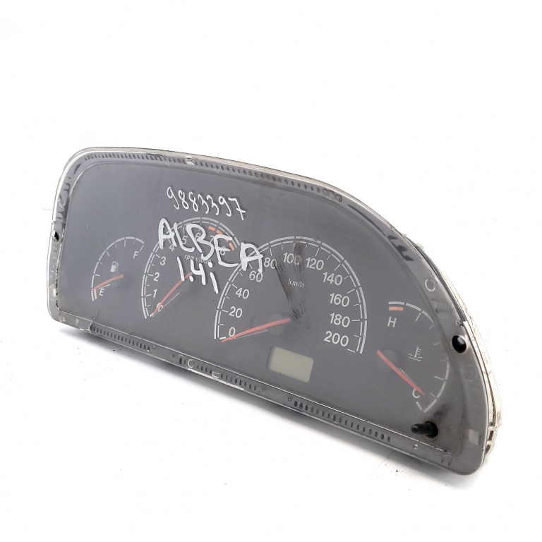 Ceas Bord / Instrument De Bord Fiat Palio (178Bx) 1996 > 1.4 178 B2.000 Benzina Europa - Afisaj In Km Benzina 06063460170