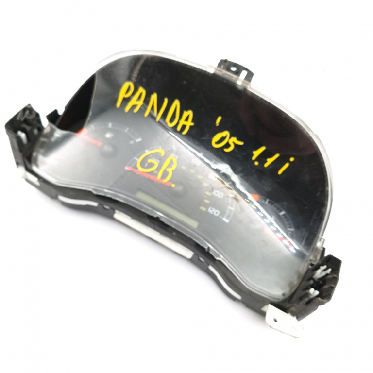 Ceas Bord / Instrument De Bord Fiat Panda (169) 2003-2012 1.1 187 A1.000 Benzina Anglia - Afisaj Mile Si Km Benzina 503000360600, 46801544, 555000460104, 503.00.036.06.00