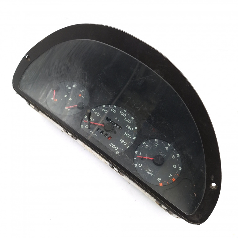 Ceas Bord / Instrument De Bord Fiat Punto (176) 1993-1999 60 1.2 176 B1.000 Benzina Europa - Afisaj In Km Benzina 606220001, 6062190030, 606219.003.0 Veglia