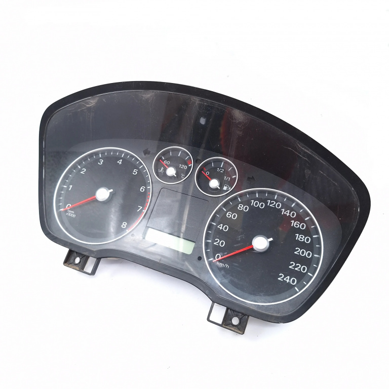 Ceas Bord / Instrument De Bord Ford Focus Mk 2 2005-2010 1.6 Hwda Benzina Europa - Afisaj In Km Benzina 3M5F10A855A, 44Zu267, Au6620A, 3M5F10841B, E11I000012 Visteon