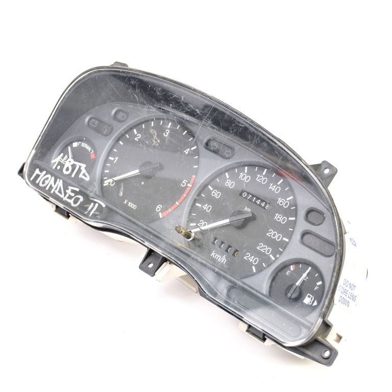 Ceas Bord / Instrument De Bord Ford Mondeo Mk 2 1996-2000 Europa - Afisaj In Km Motorina 93Bb10B885Ba, 93Bb-10B885-Ba Pressac
