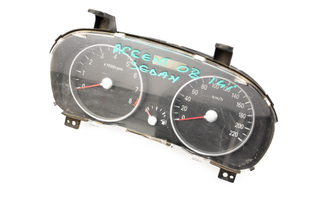 Ceas Bord / Instrument De Bord Hyundai Accent 3 (Mc) 2005-2010 Europa - Afisaj In Km 94003-1E161