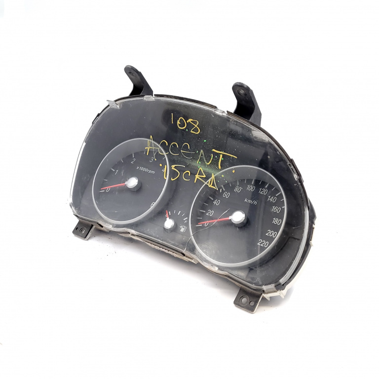 Ceas Bord / Instrument De Bord Hyundai Accent 3 (Mc) 2005-2010 1.5 Crdi Gls D4Fa Motorina Europa - Afisaj In Km Motorina 5865173