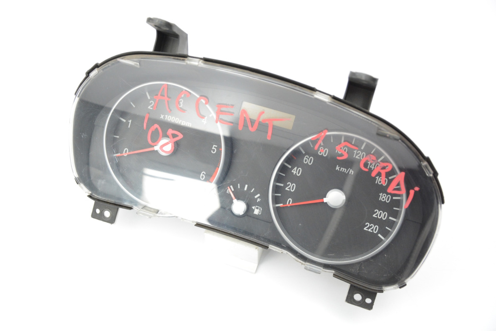 Ceas Bord / Instrument De Bord Hyundai Accent 3 (Mc) 2005-2010 Europa - Afisaj In Km 94003-1E590, 940031E590