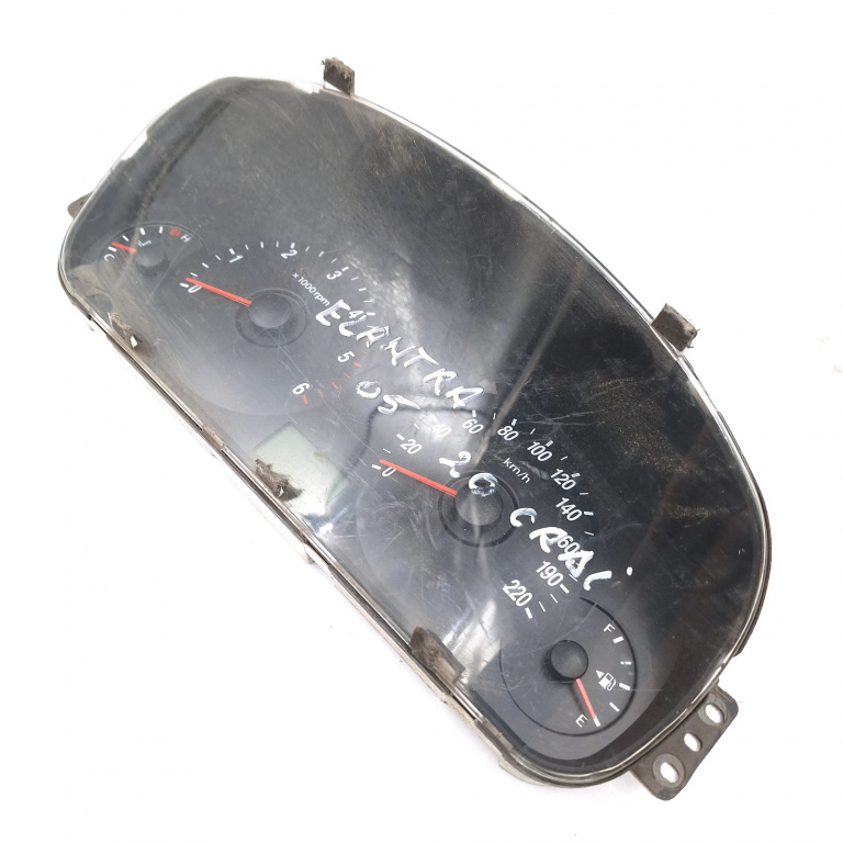 Ceas Bord / Instrument De Bord Hyundai Elantra (Xd) 2000-2006 2.0 Crdi D4Ea Motorina Europa - Afisaj In Km Motorina 940162D310, 0301000A, 94016-2D310