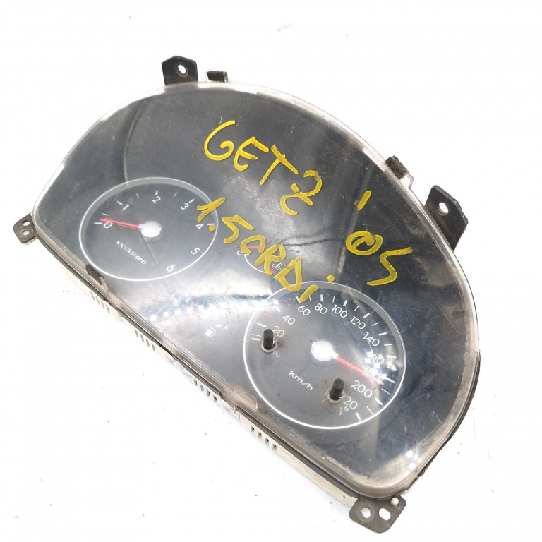 Ceas Bord / Instrument De Bord Hyundai Getz (Tb) 2002-2011 1.5 Crdi D3Ea Motorina Europa - Afisaj In Km Motorina 78807990, 78819140, Hyu7E44, 7880-7990, 7881-9140