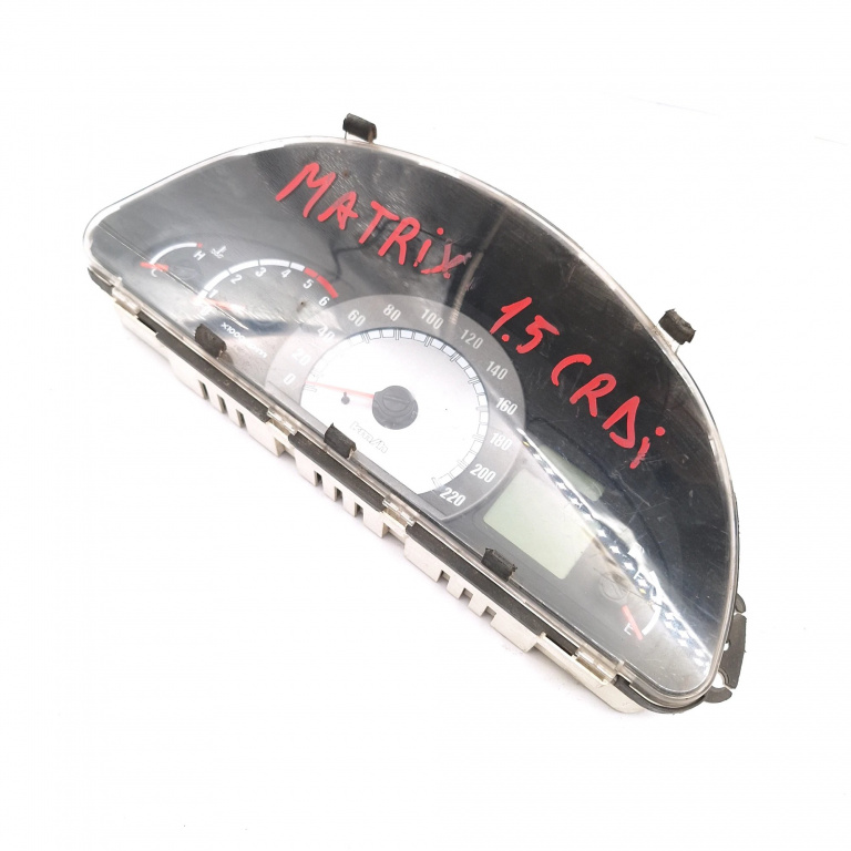 Ceas Bord / Instrument De Bord Hyundai Matrix (Fc) 2001-2010 1.5 Crdi D3Ea Motorina Europa - Afisaj In Km Motorina 9400617200, 5120B, 20002780