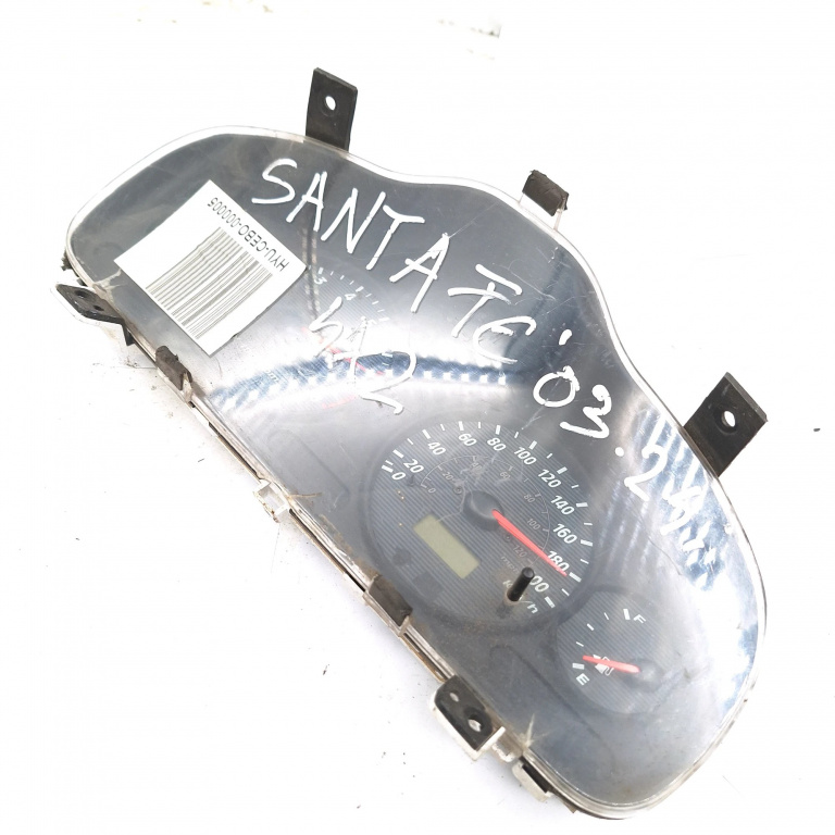 Ceas Bord / Instrument De Bord Hyundai Santa Fe 1 (Sm) 2000-2006 2.4 16V Benzina Europa - Afisaj In Km Benzina 9490226141, 200467000Hc121, 20080812