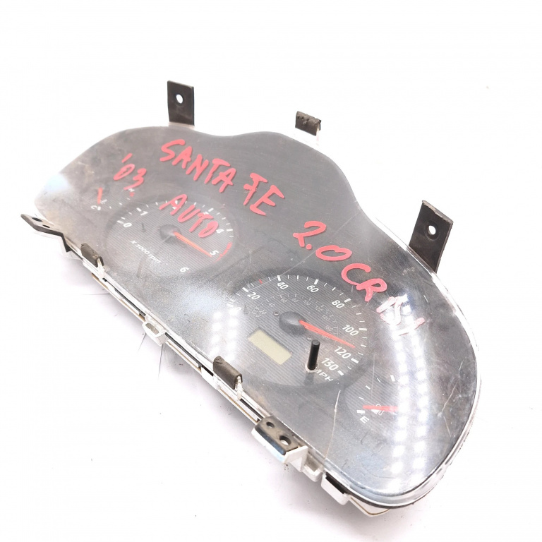 Ceas Bord / Instrument De Bord Hyundai Santa Fe 1 (Sm) 2000-2006 2.0 Crdi D4Ea Motorina Anglia - Afisaj Mile Si Km Motorina 9400126231, 200465600H, 69801080