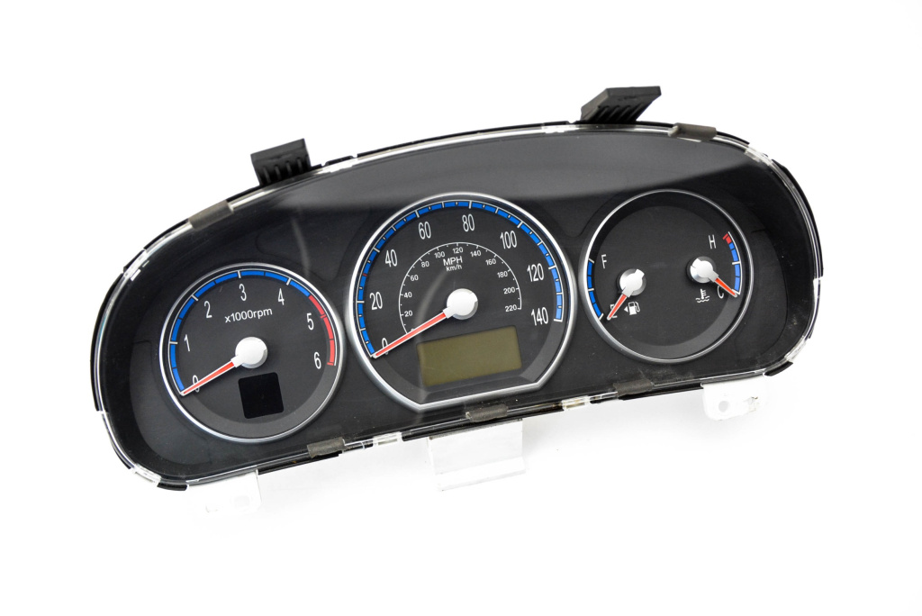 Ceas Bord / Instrument De Bord Hyundai Santa Fe 2 (Cm) 2005 > 2.0 Crdi 4X4 D4Ea Motorina Anglia - Afisaj Mile Si Km 94001-2B380, 940012B380, 11000-921800H