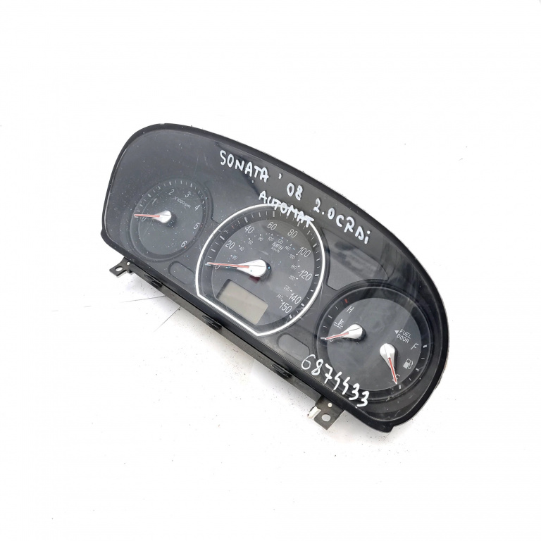 Ceas Bord / Instrument De Bord Hyundai Sonata 5 (Nf) 2005-2010 2.0 Crdi D4Ea Motorina Anglia - Afisaj Mile Si Km Motorina 940013K735, 94001-3K735