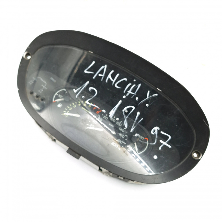 Ceas Bord / Instrument De Bord Lancia Y / Ypsilon (840) 1995-2003 1.2 16V (840Ad) 176 B9.000 Benzina Europa - Afisaj In Km Benzina 06061350170, 060.6135.017.0 Veglia Borletti