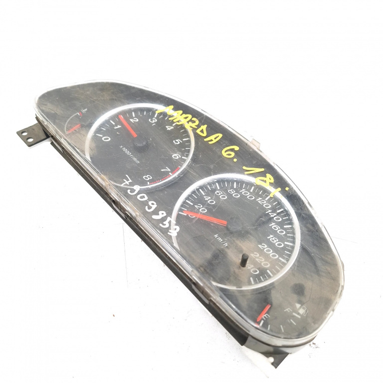 Ceas Bord / Instrument De Bord Mazda 6 (Gg) 2002-2008 1.8 L813 Benzina Europa - Afisaj In Km Benzina Jbgj6Eb