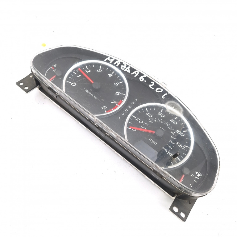 Ceas Bord / Instrument De Bord Mazda 6 (Gh) 2007-2012 2.0 Mzr Benzina Anglia - Afisaj Mile Si Km Benzina Mazcebo000002, Jqgj8Sa, Jq Gj8S A