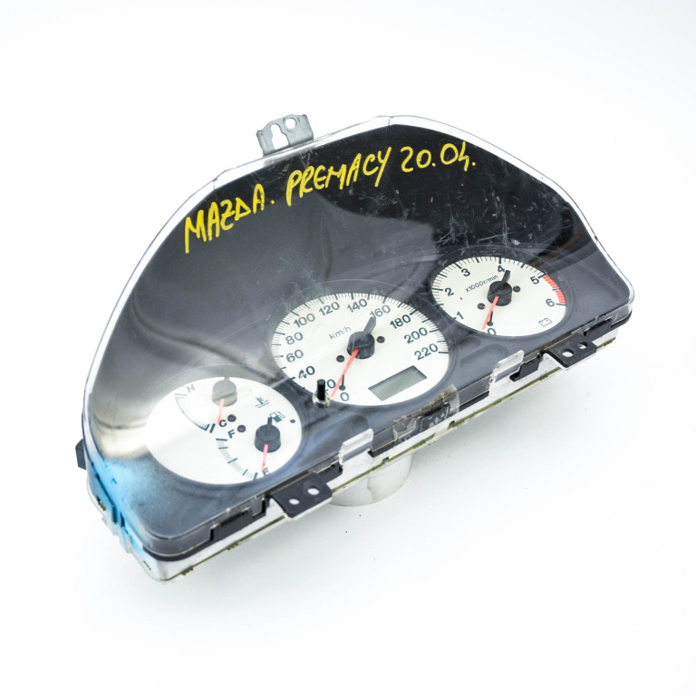 Ceas Bord / Instrument De Bord Mazda Premacy (Cp) 1999-2005 Europa - Afisaj In Km Wvcb87A