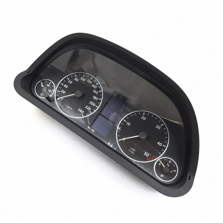 Ceas Bord / Instrument De Bord Mercedes-Benz A-Class (W169) 2004-2012 A 180 Cdi (169.007, 169.307) Om 640.940 Motorina Europa - Afisaj In Km Motorina A1695406247, A 169 540 62 47, 1695406247, 0263643162, 0 26 643 162, A1695403611, A 169 540 36 11, 16