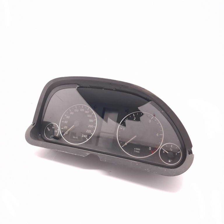 Ceas Bord / Instrument De Bord Mercedes-Benz A-Class (W169) 2004-2012 A 180 Cdi (169.007, 169.307) Om 640.940 Motorina Europa - Afisaj In Km Motorina 1031098100, 1031098101, 393176 Bosch