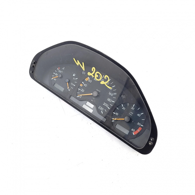 Ceas Bord / Instrument De Bord Mercedes-Benz C-Class (W202) 1993-2001 C220 D (202.121) Om 604.910 Motorina Europa - Afisaj In Km Motorina 110008762010, 87001320, 88311256, 110008762010 Vdo