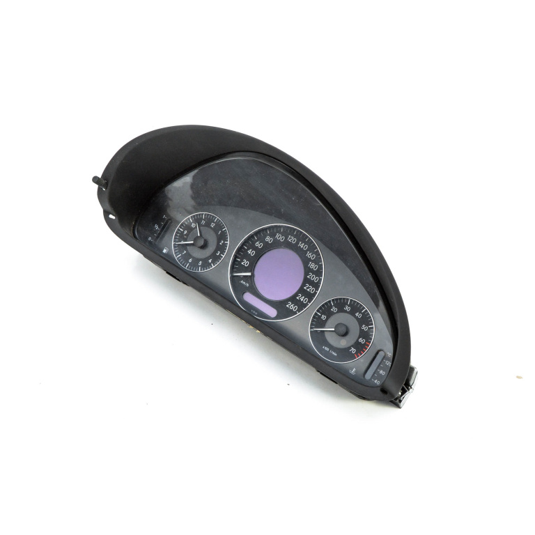 Ceas Bord / Instrument De Bord Mercedes-Benz Clk W209 2002-2009 Clk 240 (209.461) M 112.912 Benzina Europa - Afisaj In Km Benzina A2095403111 Vdo