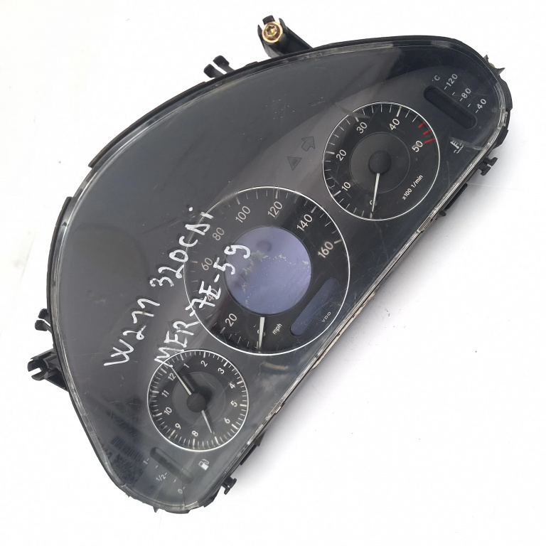 Ceas Bord / Instrument De Bord Mercedes-Benz E-Class (W211) 2002-2009 E 320 Cdi (211.026) Motorina Europa - Afisaj In Km Motorina A2115407611, 110080004044 Vdo