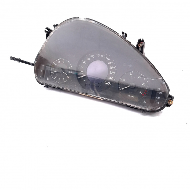 Ceas Bord / Instrument De Bord Mercedes-Benz E-Class (W211) 2002-2009 E 220 Cdi (211.006) Om 646.961 Motorina Europa - Afisaj In Km A2115400411, 2115400411, 110080004013, 288311321C, 110.080.004013 Vdo