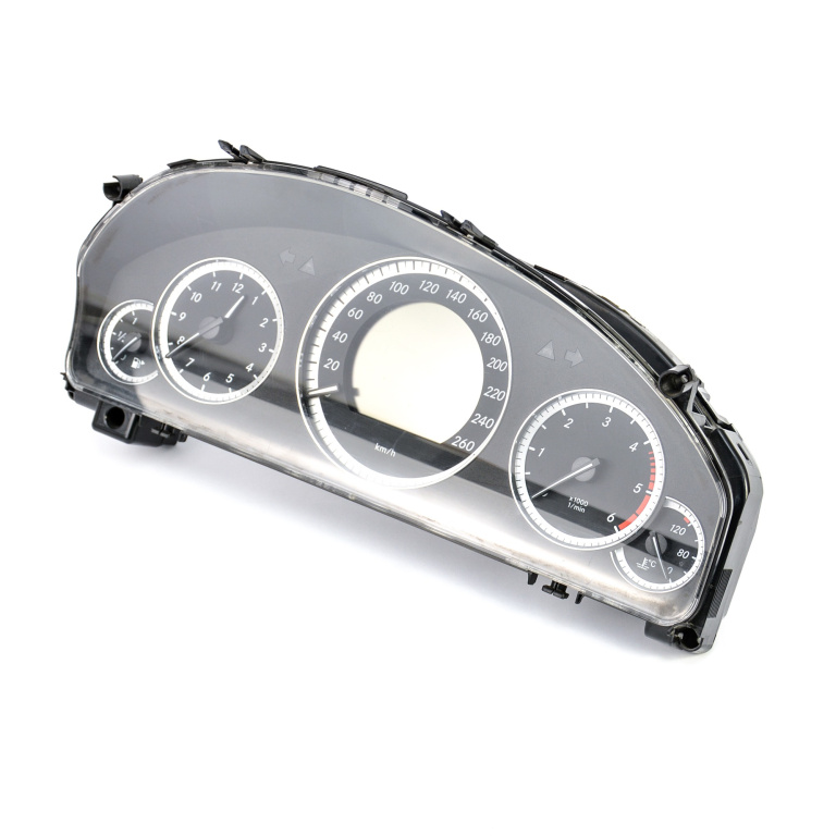 Ceas Bord / Instrument De Bord Mercedes-Benz E-Class (W212) 2009-2016 E 200 Cdi / Bluetec (212.205, 212.206) Om 651.925 Motorina Europa - Afisaj In Km Motorina A2129001010 Vdo