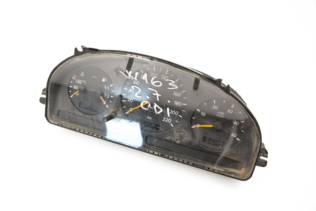 Ceas Bord / Instrument De Bord Mercedes-Benz Ml / M-Class (W163) 1997-2005 Ml 270 Cdi (163.113) Motorina Europa - Afisaj In Km A1635401847, 3329130030, 1911210126B