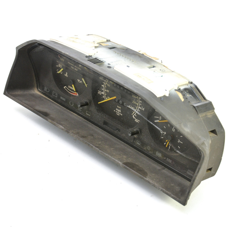 Ceas Bord / Instrument De Bord Mercedes-Benz W124 1993-1995 260E 103.940 Benzina Europa - Afisaj In Km Benzina 1245432922, 124 543 29 22, A 124 543 29 22, A1245432922 Vdo