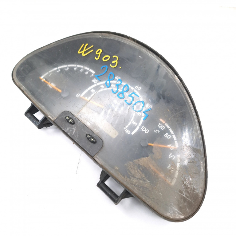 Ceas Bord / Instrument De Bord Mercedes-Benz Sprinter (W903) 1998-2005 310 D 2.9 Om 602.980 Motorina Europa - Afisaj In Km Motorina 88311295, 87001376